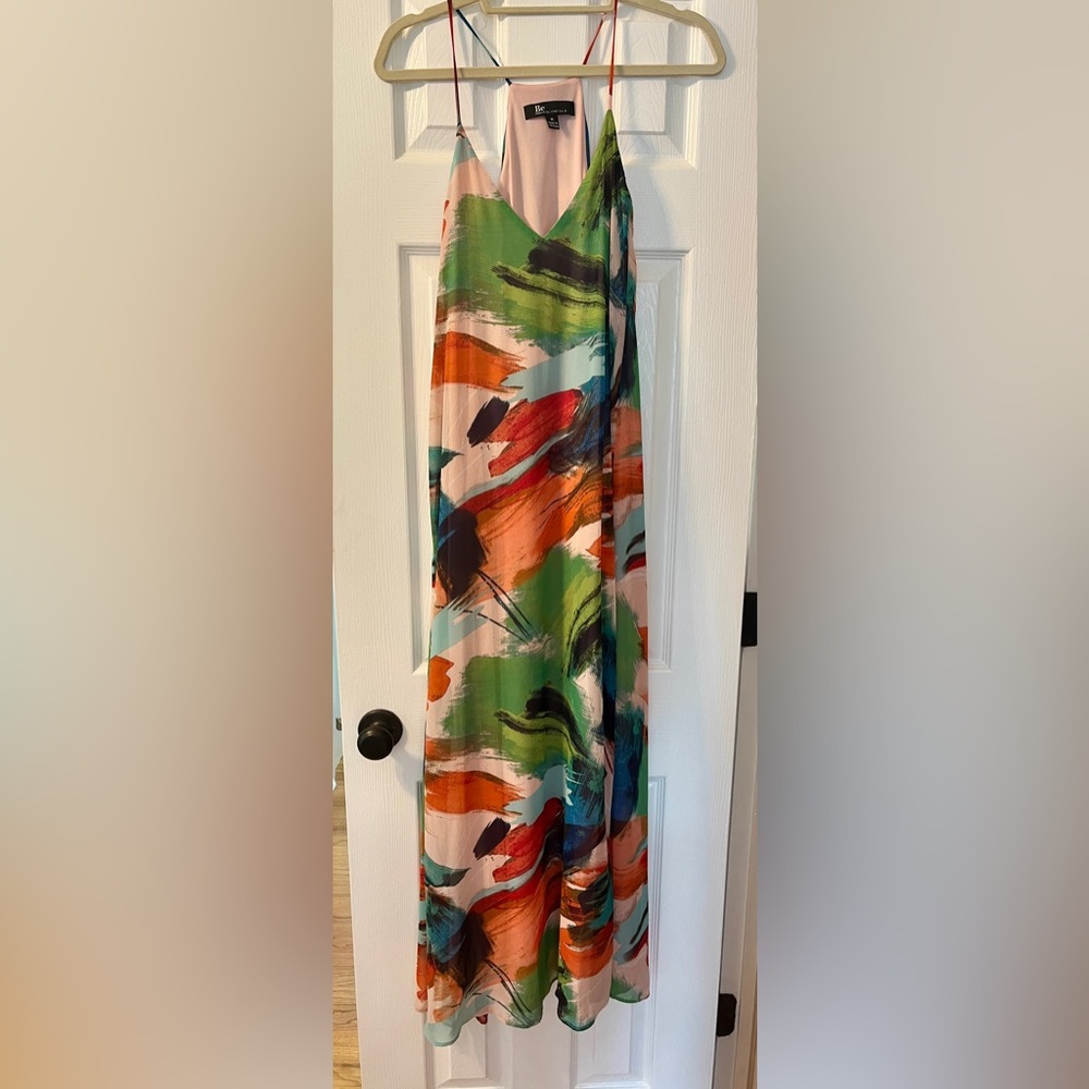 Be by CHETTA B Sleeveless Abstract Maxi Dress